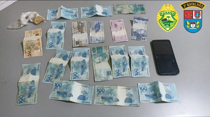 Homem é preso por tráfico de drogas e veículo é apreendido em Ribeirão do Pinhal