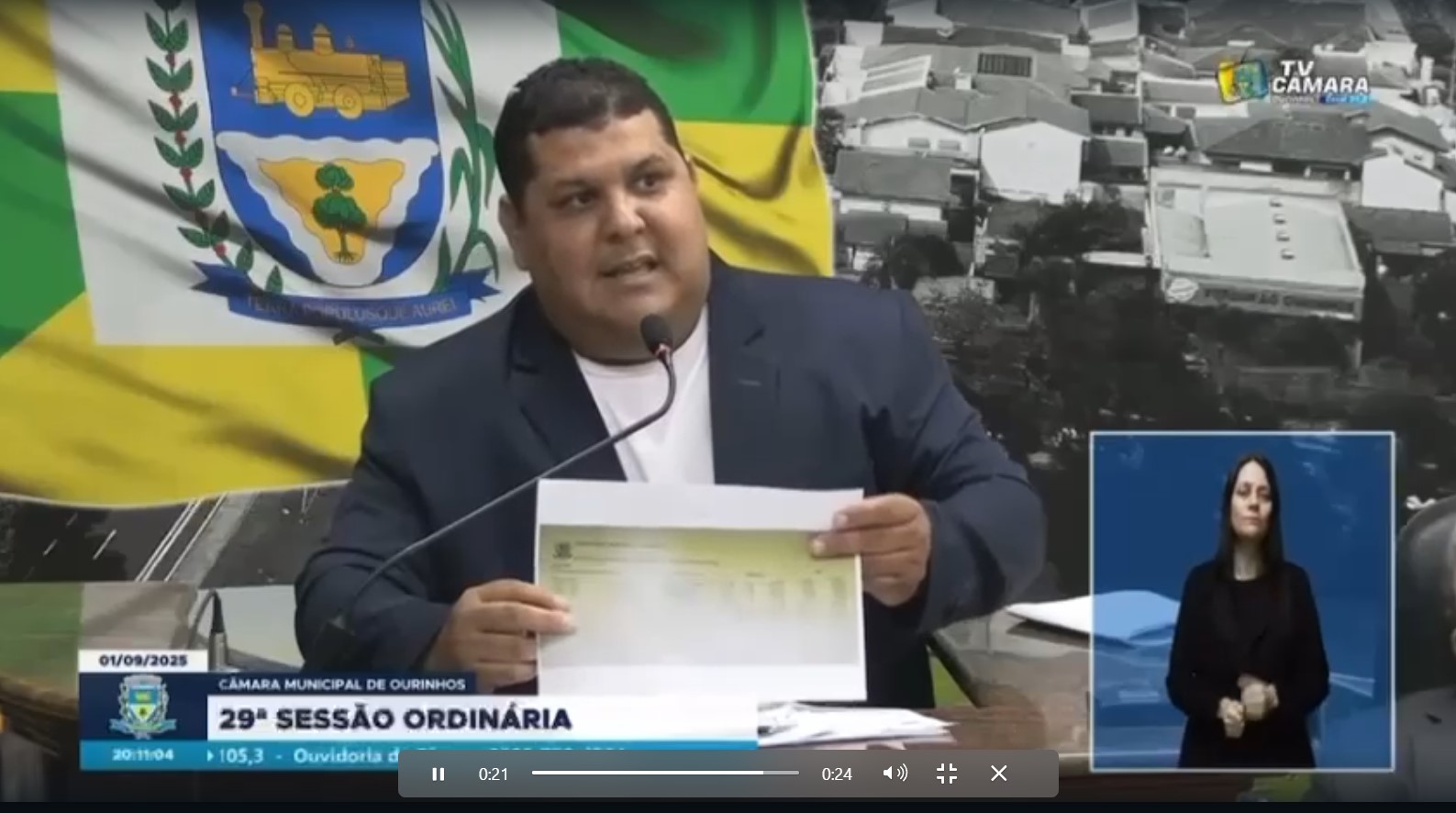 Graves acusações – Vereador Wesley denuncia pagamentos por serviços que não estão sendo executados